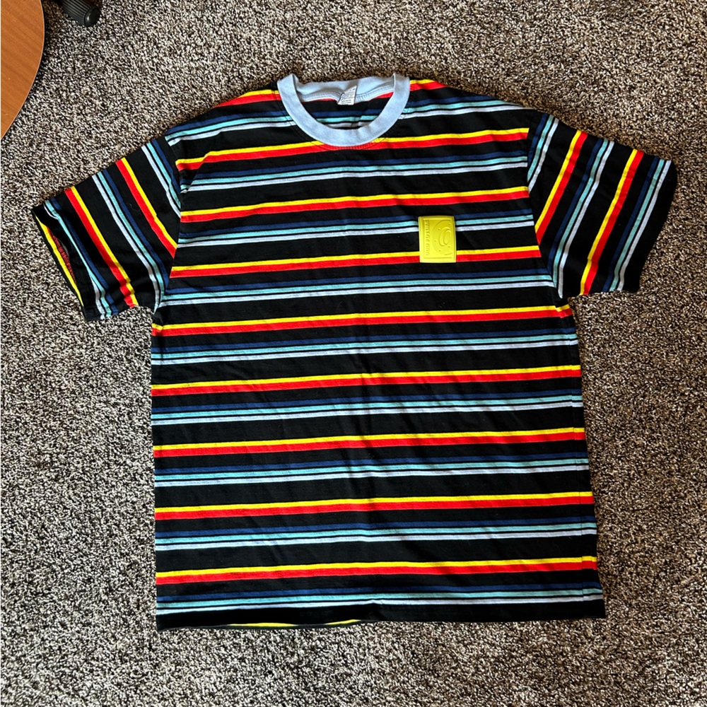 Mens OF Odd Future Striped Shirt Size XL